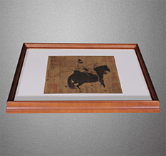 黄冈书画装裱配框服务案例