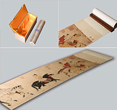 黄冈馆藏书画复制博物馆书画复制服务